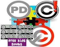Creative commons public domain children's books