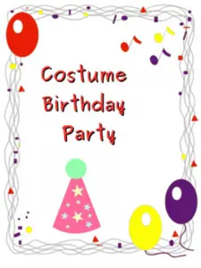 tania's costume party