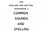 Common spelling workbook dyslexic