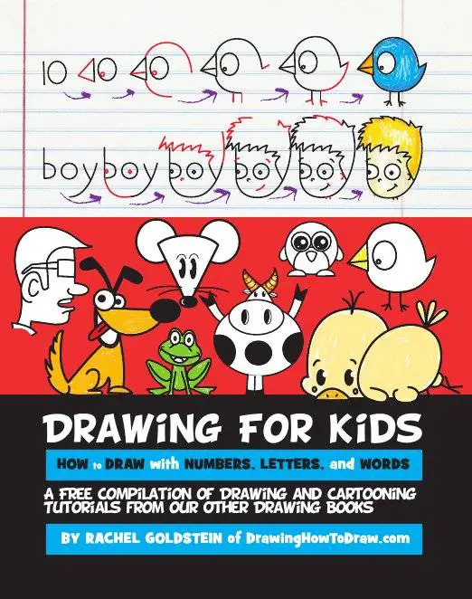 Drawing Book for Kid: 6 Sites to Download PDFs