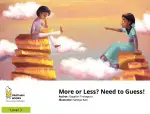 more or less - STEM book maths estimating lesson