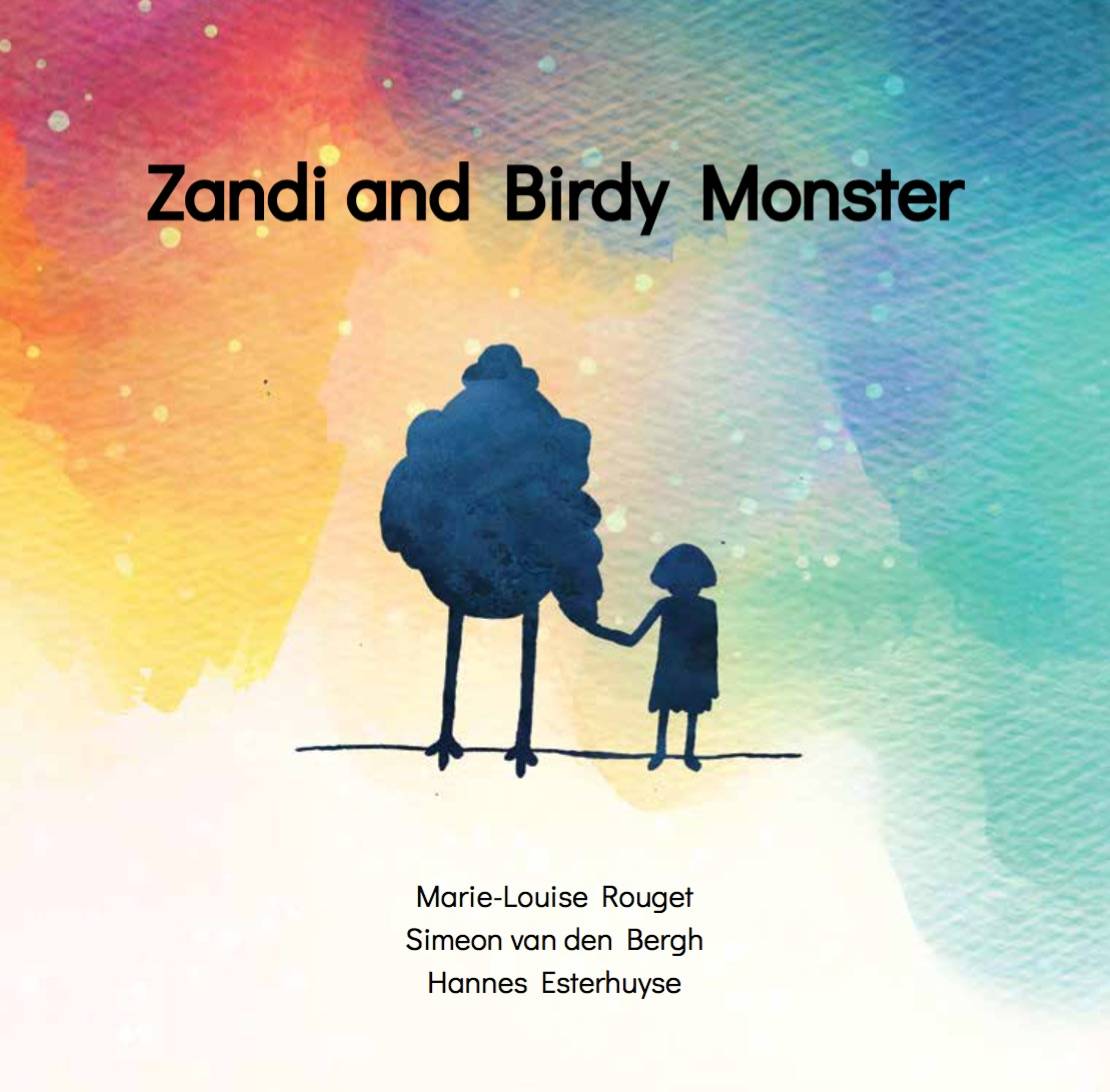 Zandi and Birdy Monster - picturebook from bookdash cover