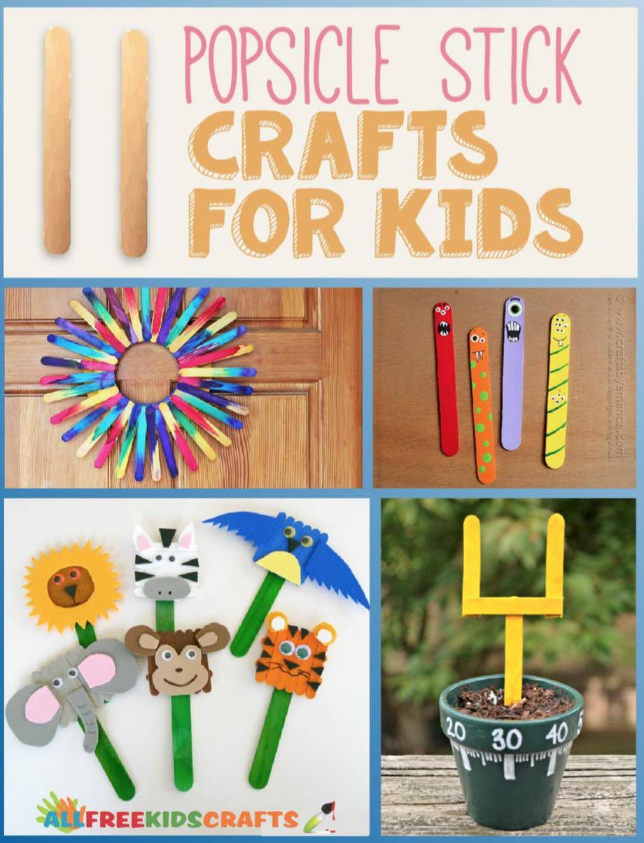 Popsicle Stick Crafts for young children