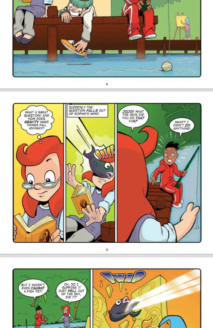 Thunderbolt Kids Science Comic Books Grade 5 - Free Kids Books