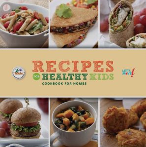 recipes for healthy kids cookbook cover