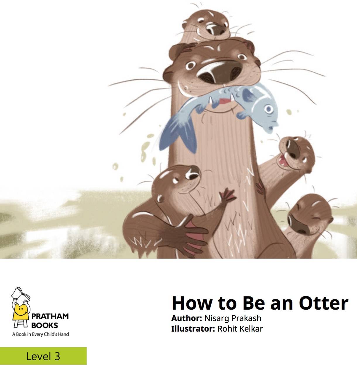 How to be an Otter - early elementary nature book - Free Kids Books