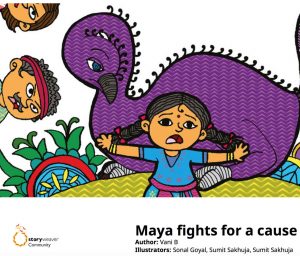 maya fights for a cause conservation picture book