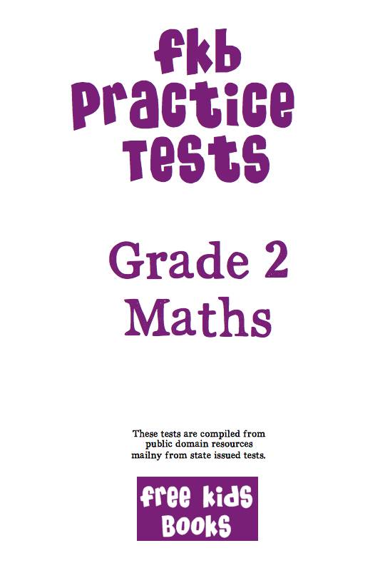 grade 2 maths practice tests