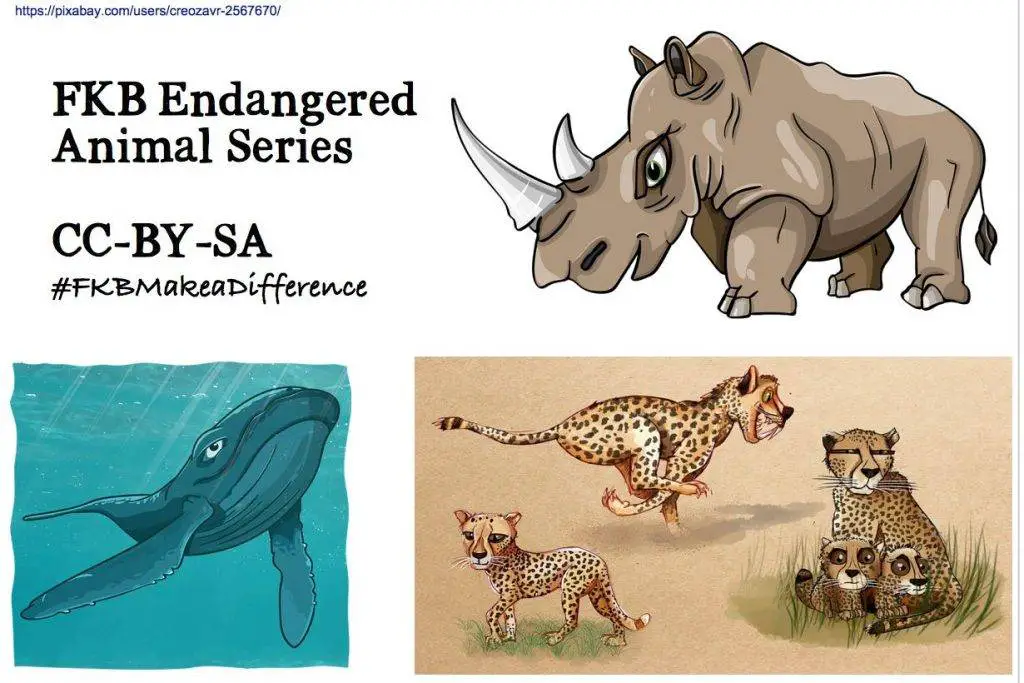 FKB Books for a cause Endangered species series