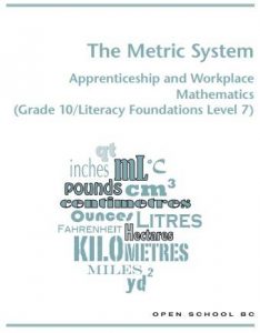Apprenticeship and Workplace Math 10