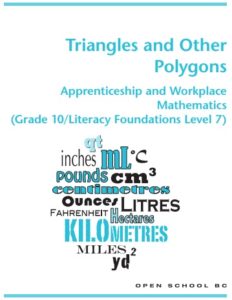 Math 10 apprenticeship & workplacemrs. n. gillingham