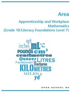 Apprenticeship and Workplace Math 10