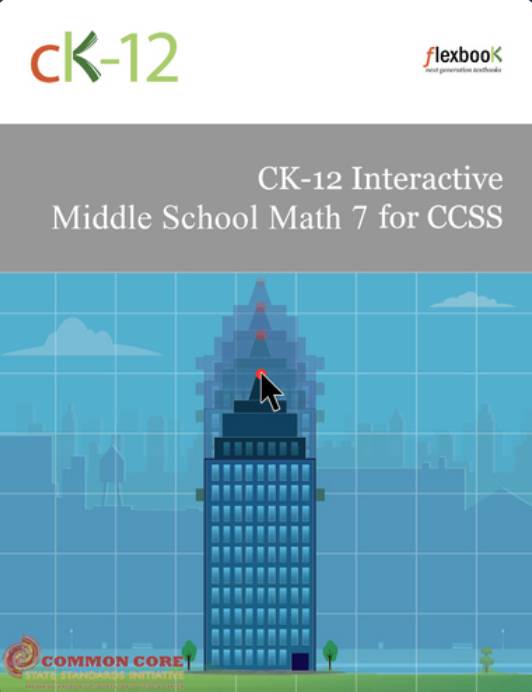 CK-12 Flexbooks online Grade 7 Maths