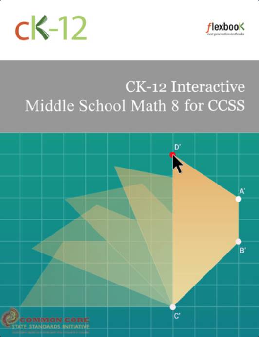 CK-12 Flexbooks online Grade 8 Maths