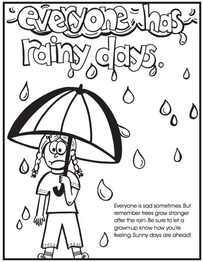 My Feelings Coloring Book Coloring Pages