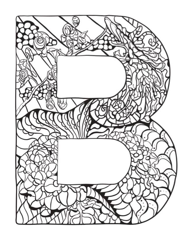 Alphabet and Inspirational Colouring Pages - Free Kids Books