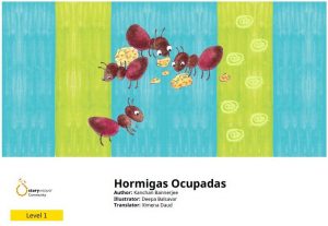 hormigas ocupadas