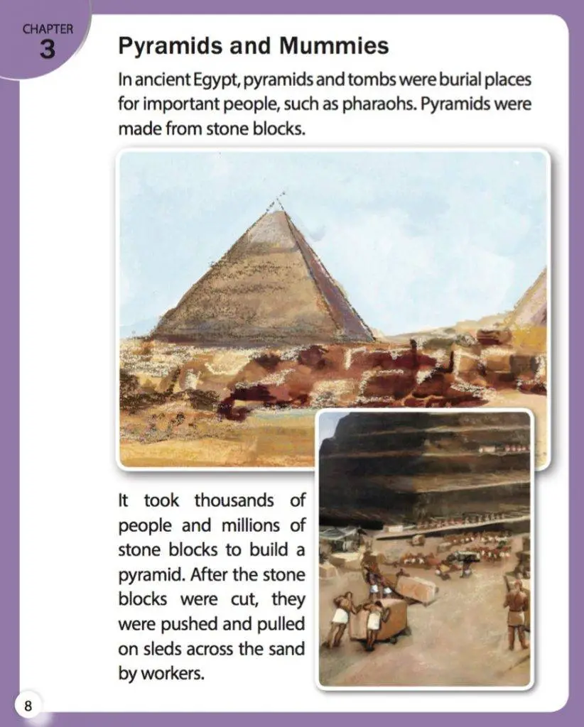 Ancient Egypt mid-elementary reference book