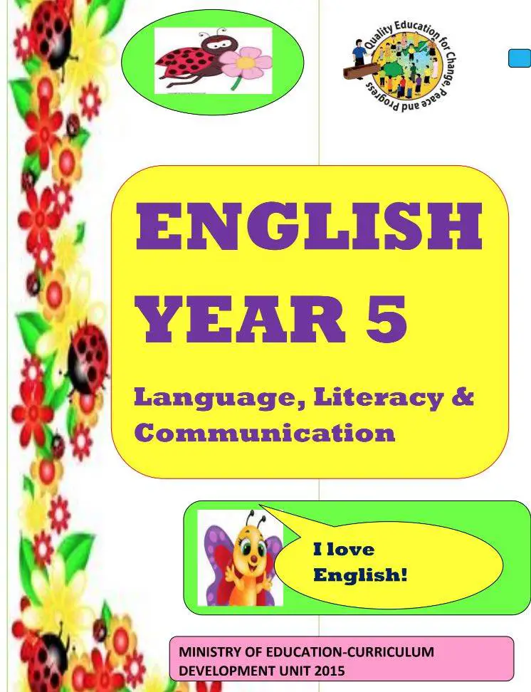 grade 5 English textbooks Fiji 