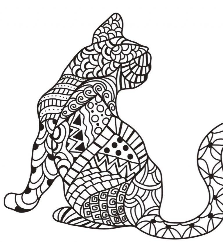 Cats Colouring Book - for older children and cat lovers of all ages ...