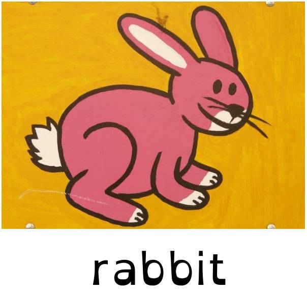 animal book rabbit