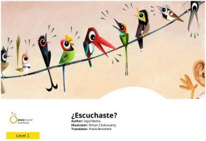 ¿Escuchaste?