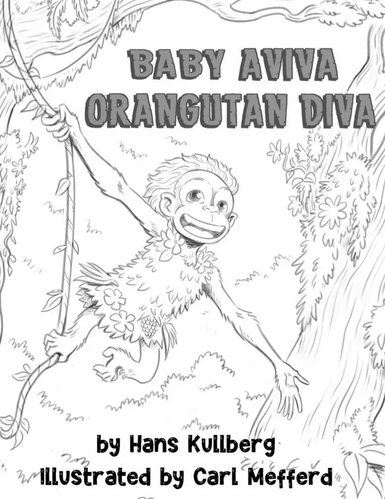 Orangutan kids book