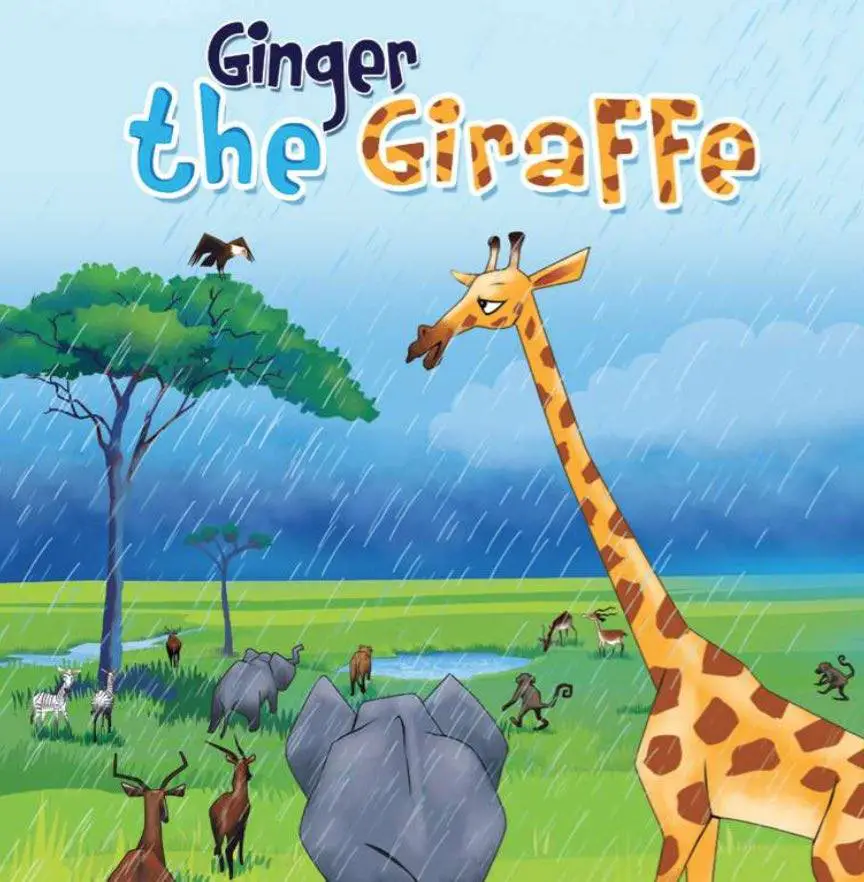 Ginger the Giraffe - Monkey Pen - Free Kids Books