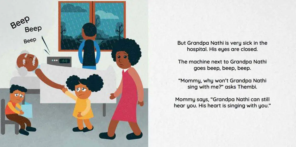 Children's Story about losing a loved one