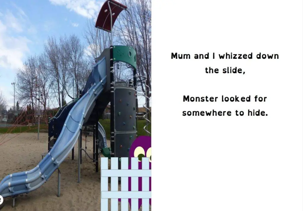 A Monster's Day Out Children' Story