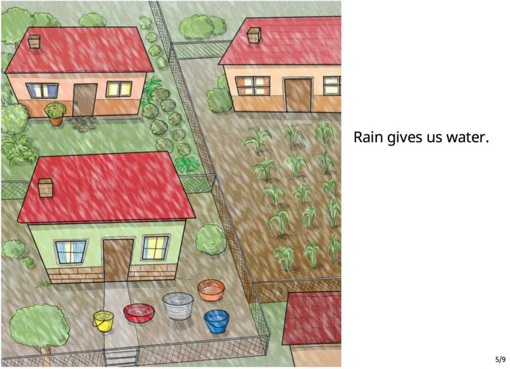 Rain children's story