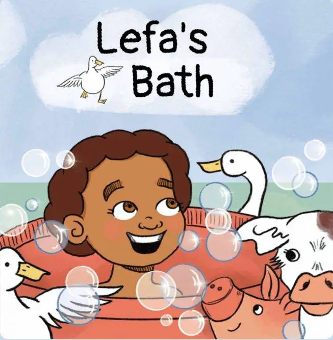 Lefa's Bath wordless book