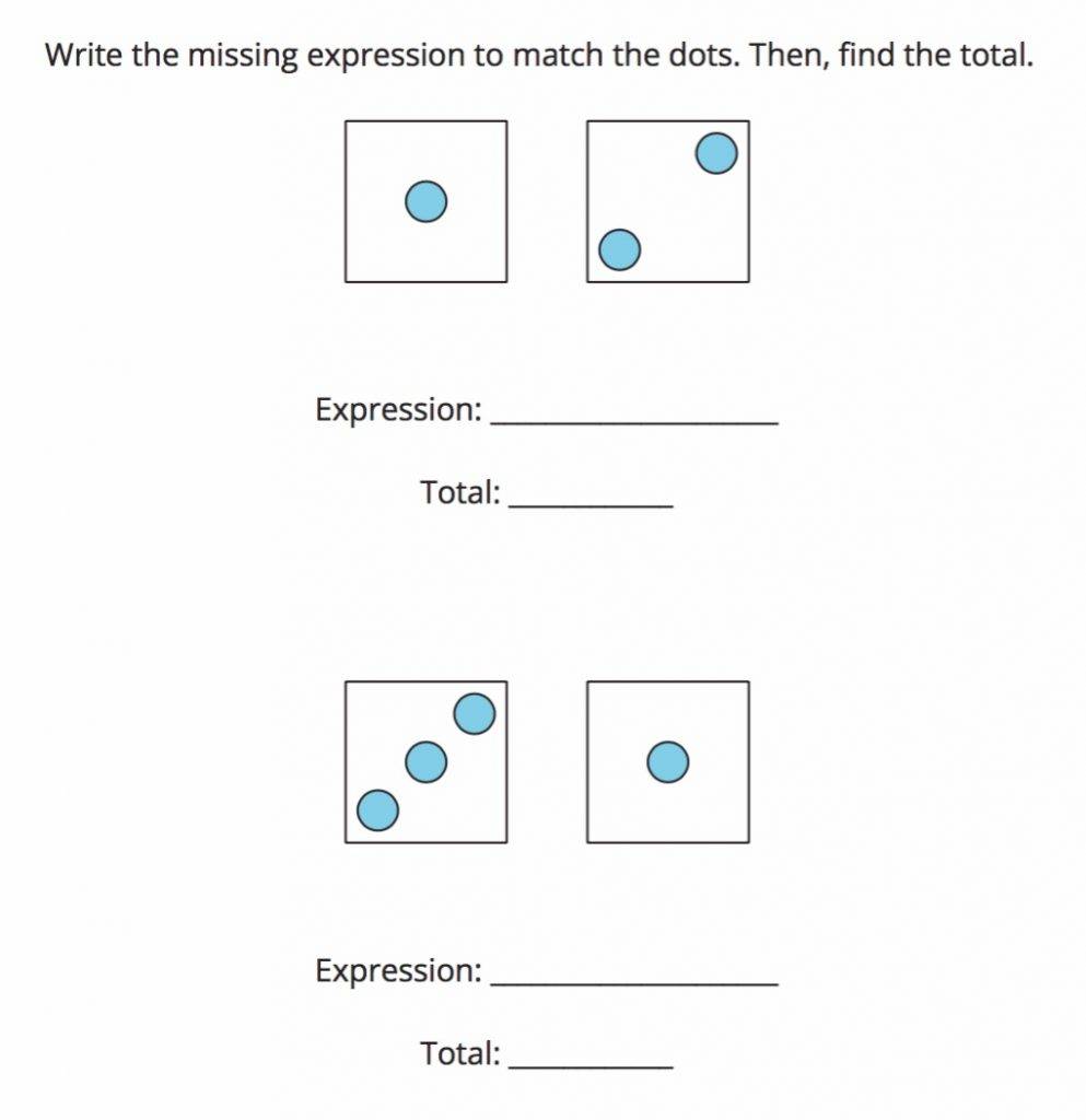 Adding, Subtracting, and Working with Data sample page