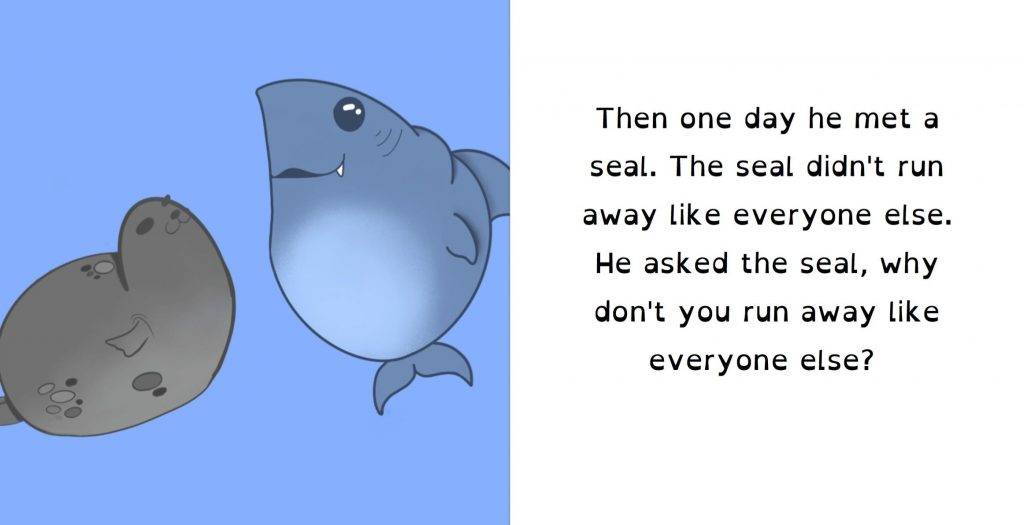 seal and sharky friendship