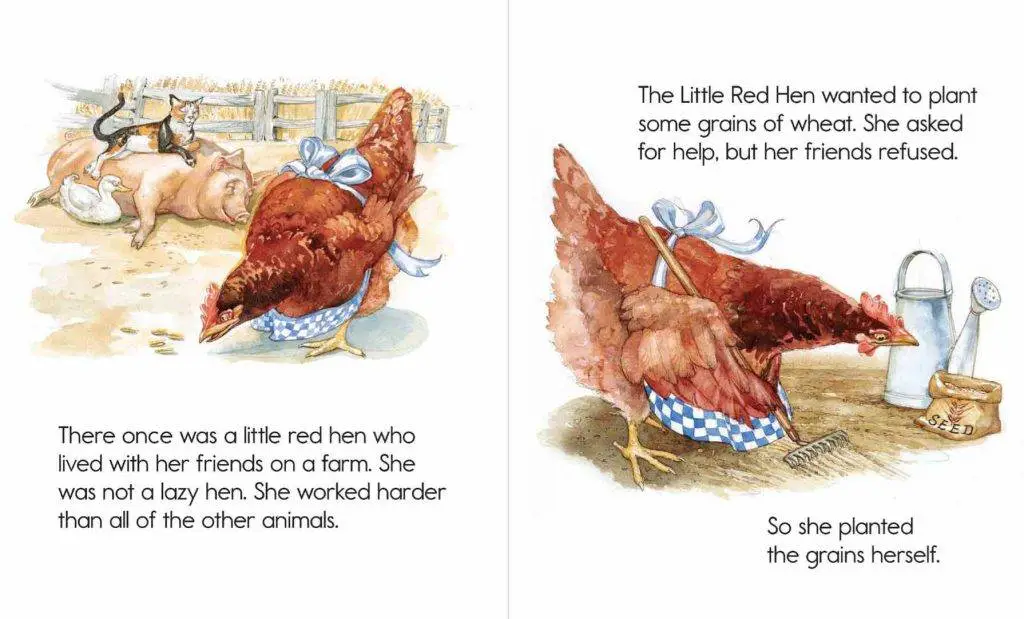 The Little Red Hen children's book free download