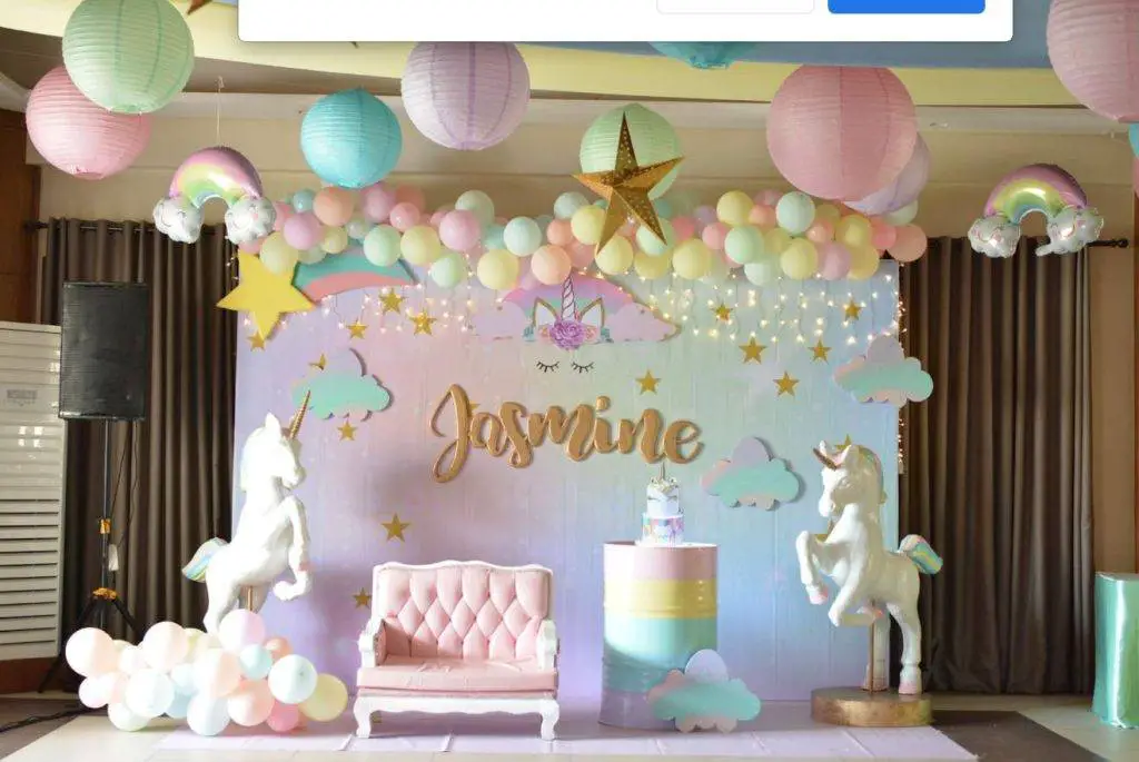 Girl themed birthday 1