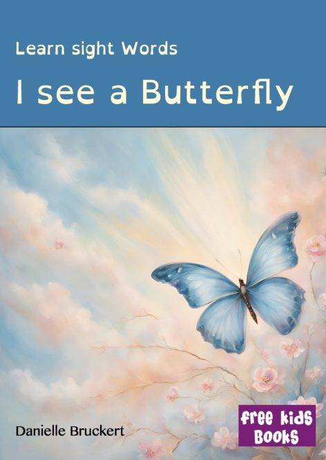 Free children's ebook about butterflies cover