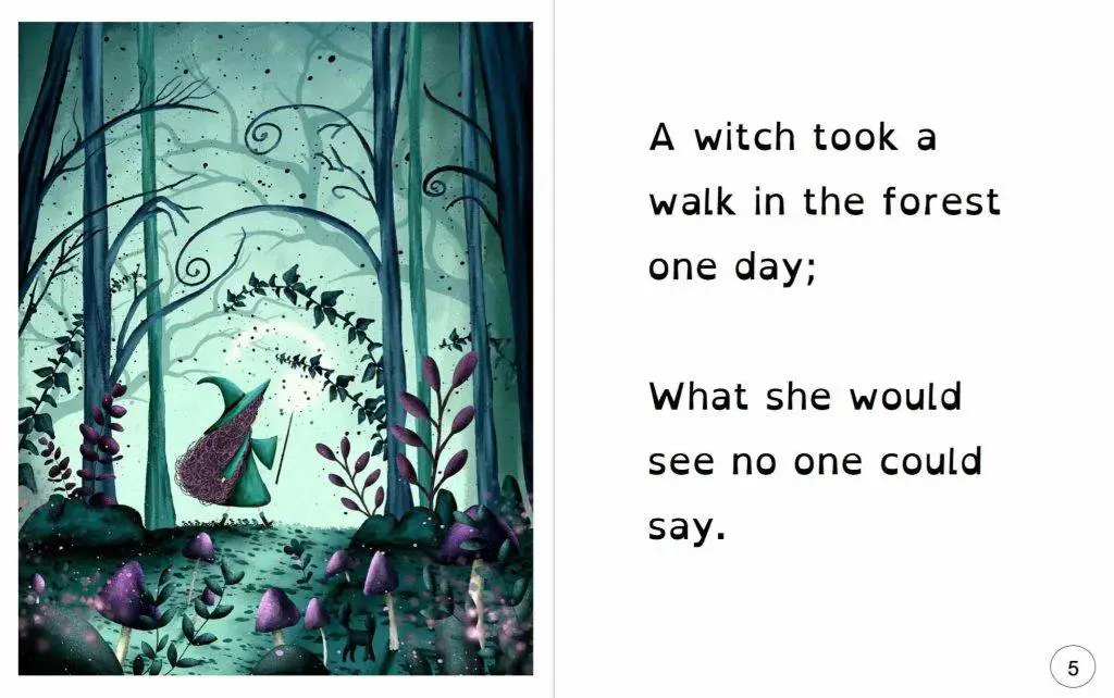 Free downloadable rhyming Halloween story for young children