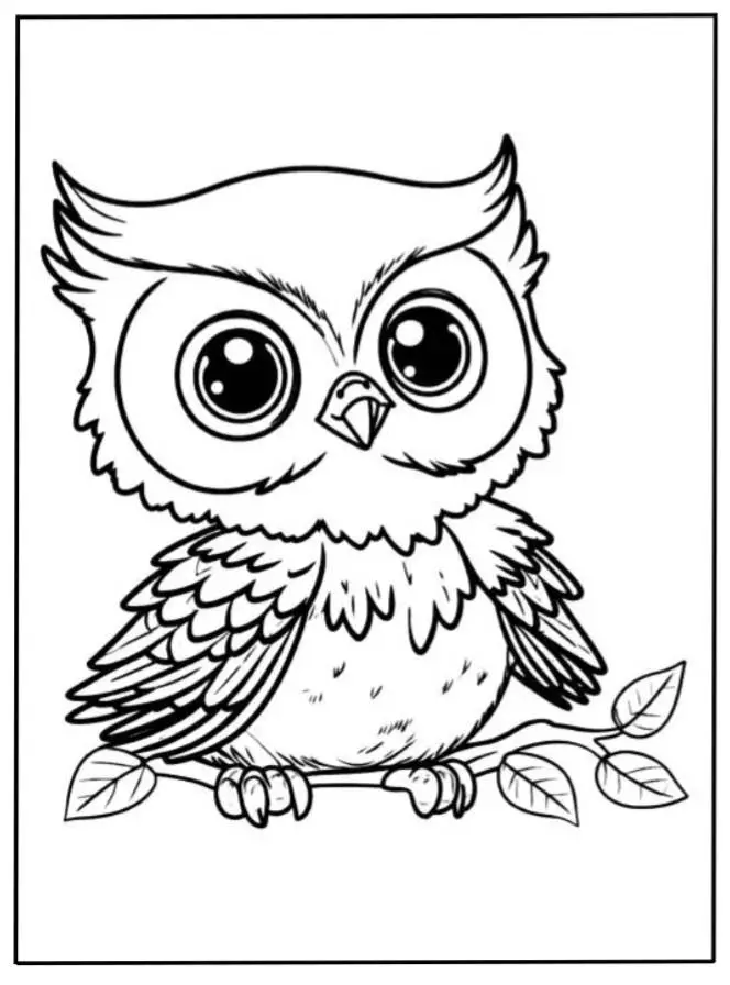 free Easy funny animals colouring ebook page