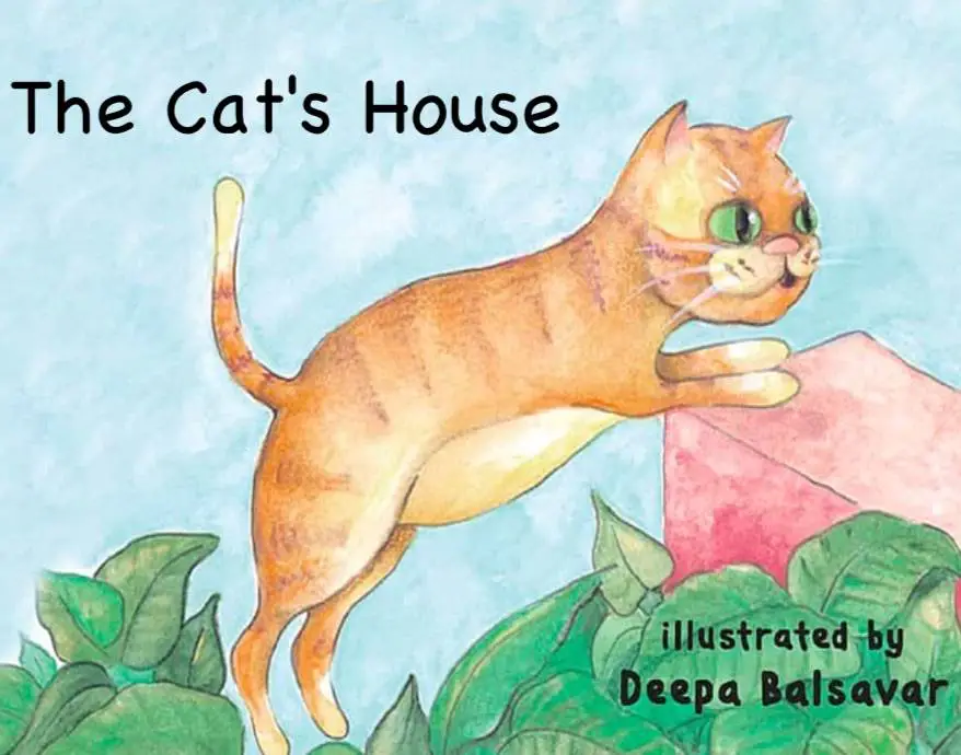 Free children's ebook The Cat's House decodable reader cover